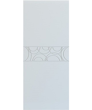 Дверь из экошпона Тоскана Эмалит белый