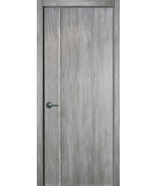 Дверь с ПВХ покрытием Оскар ДГ (Сандал серый)